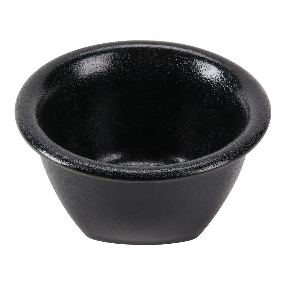 Foundry Soho Sauce Dishes, 4 Oz, Black, Pack Of 24 Dishes