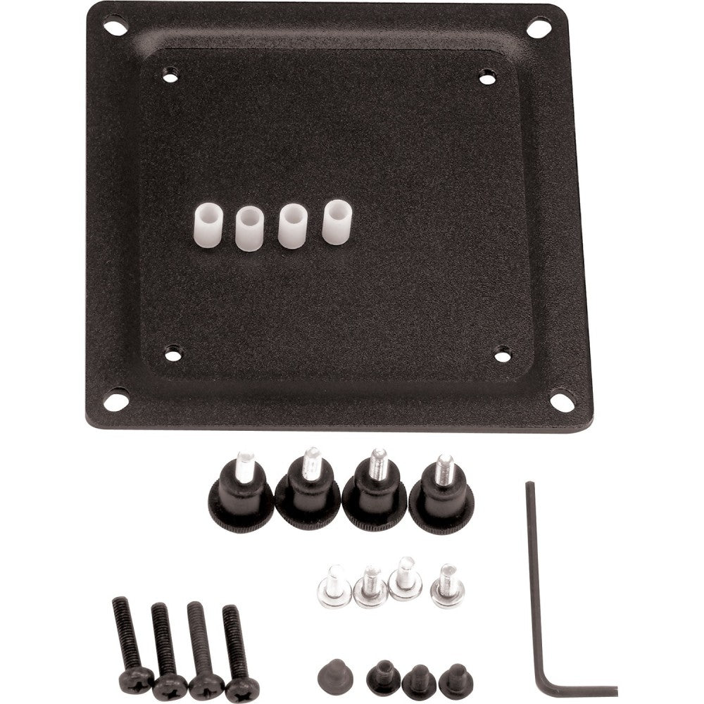 Ergotron - Mounting component (conversion plate) - for monitor - steel - black
