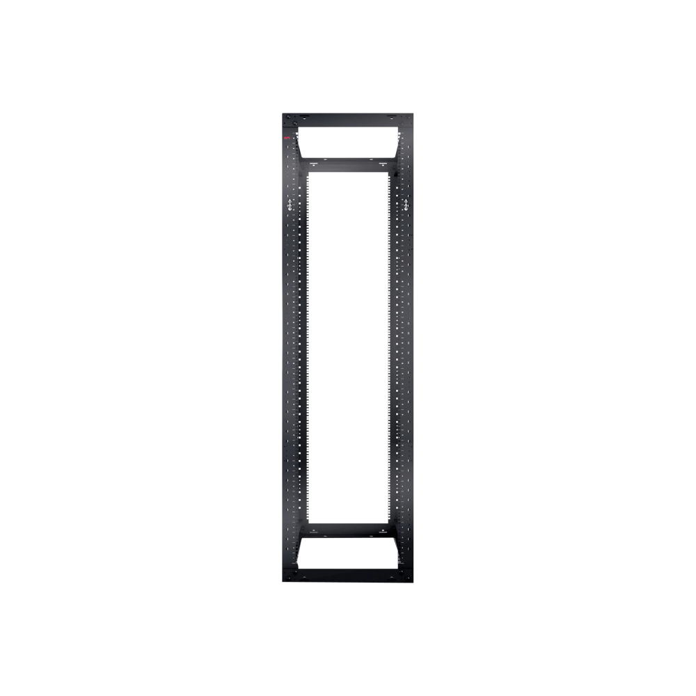 APC NetShelter 4 Post Open Frame Rack - Rack - black - 44U - for P/N: SUA5000RMI5U