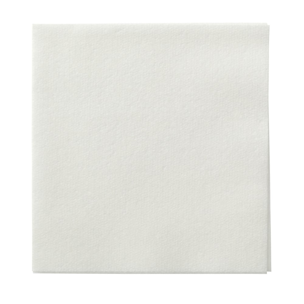 Linen-Like 1-Ply Napkins, 5in x 5in, White, Case Of 1,000 Napkins