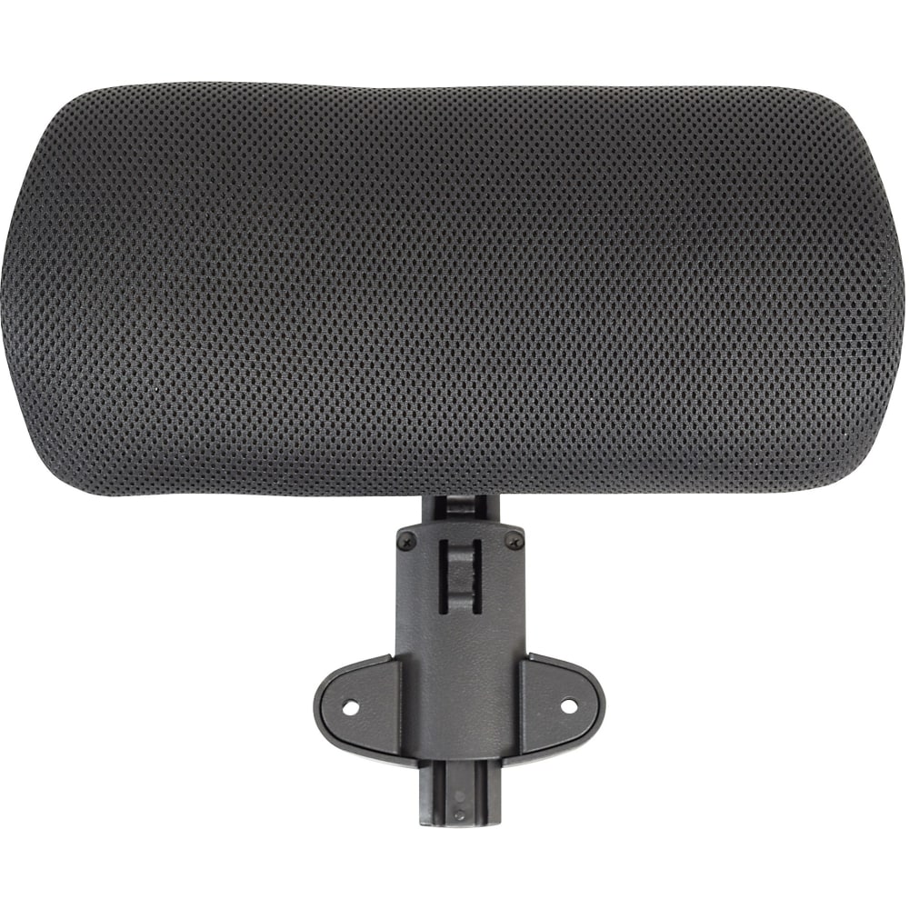 Lorell Ergonomic Mesh Chair Headrest, Black