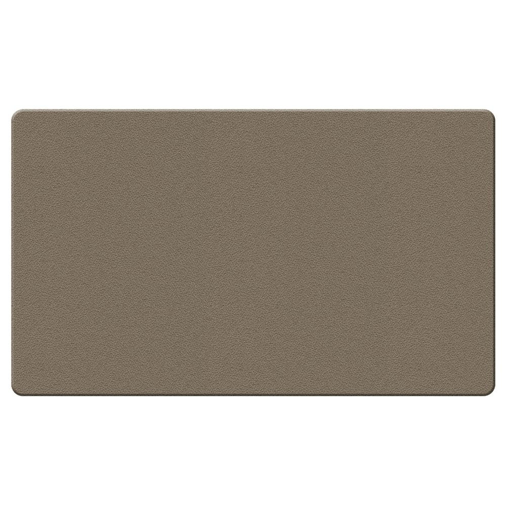 Ghent Fabric Bulletin Board With Wrapped Edges, 47-7/8in x 71-7/8in, Taupe