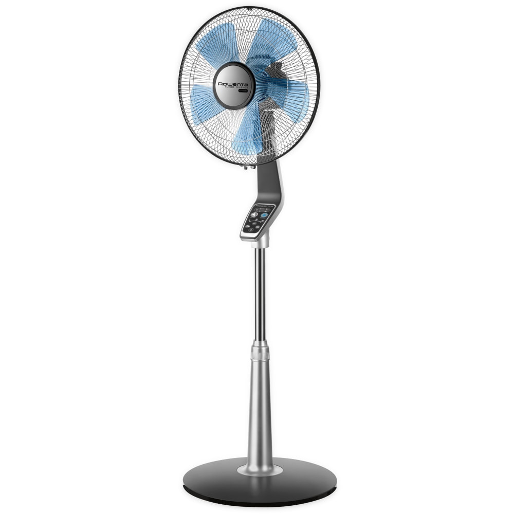 Rowenta Turbo Silence Extreme 5-Speed Fan, 21-15/16in x 12-1/4in, Black