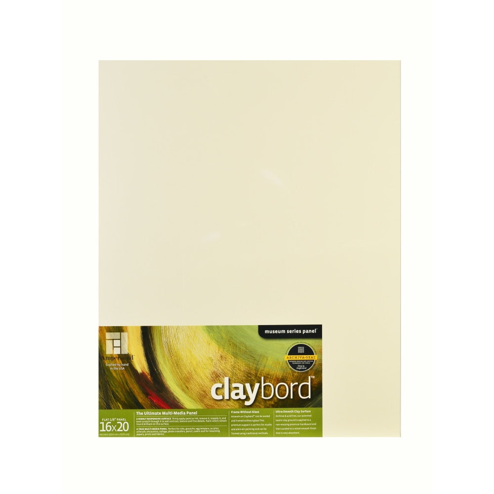 Ampersand Claybord, 16in x 20in