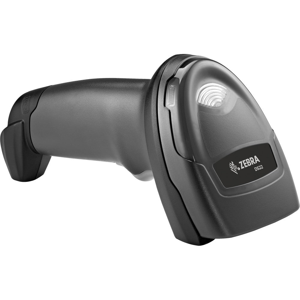 Zebra DS2208 Handheld Barcode Scanner - Cable Connectivity - 30 scan/s - 14.49in Scan Distance - 1D, 2D - Imager - Linear, Single Line - USB - Twilight Black