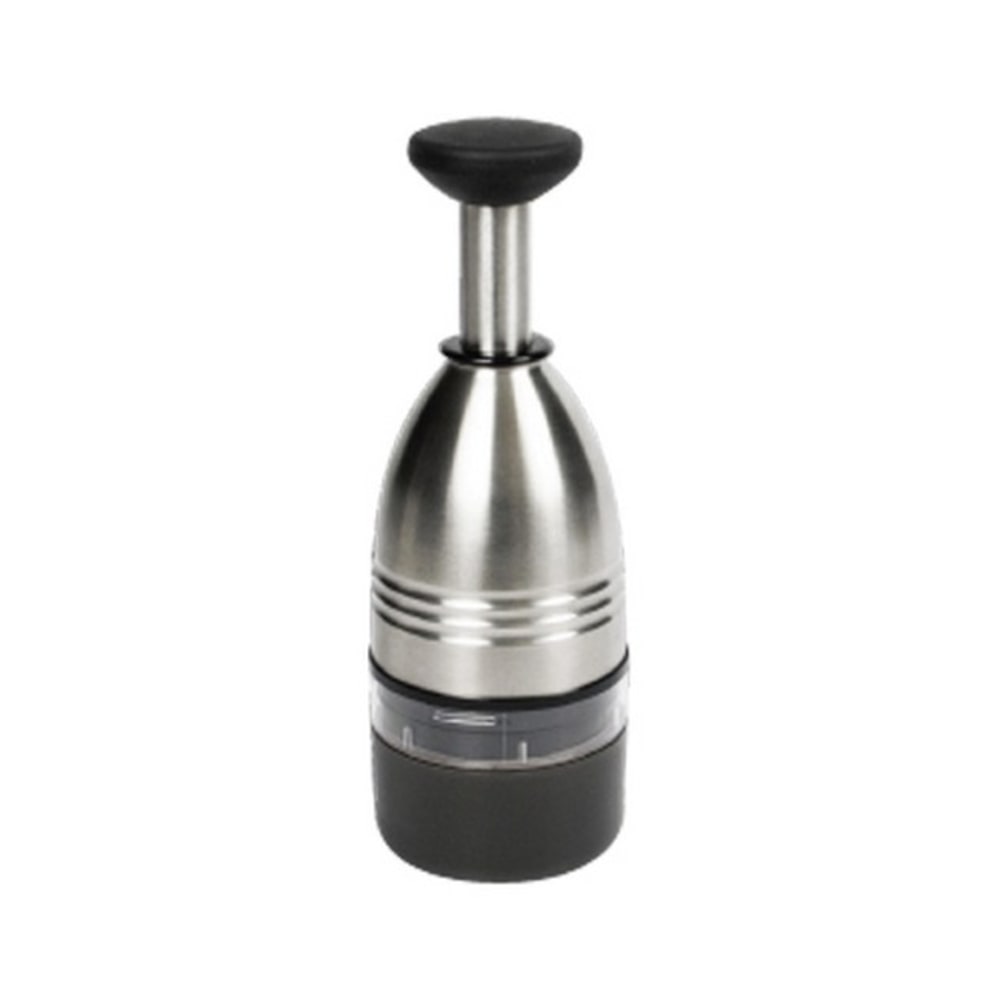 Winco Stainless-Steel Rotating Chopper, 3in, Silver