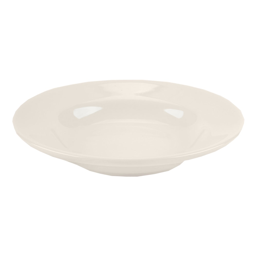 QM Soup Bowls, 5 Oz, 6 3/4in, White/Anchor Logo, Pack Of 36 Bowls
