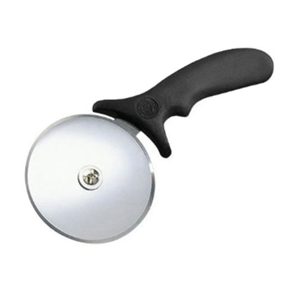 American Metalcraft Pizza Cutter, 4in, Black/Silver