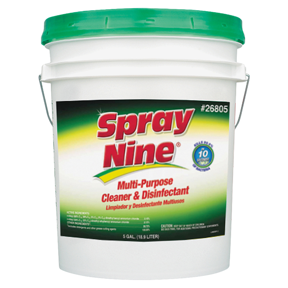 Spray Nine Multipurpose Cleaner/Disinfectant, 5 Gallon Container