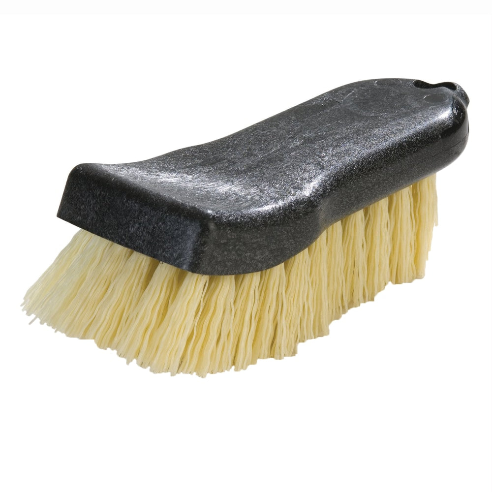 Sparta Curved-Back Hand Scrub Utility Brushes With Polypropylene Bristles, 6in x 2-1/2in, Pack Of 12 Brushes