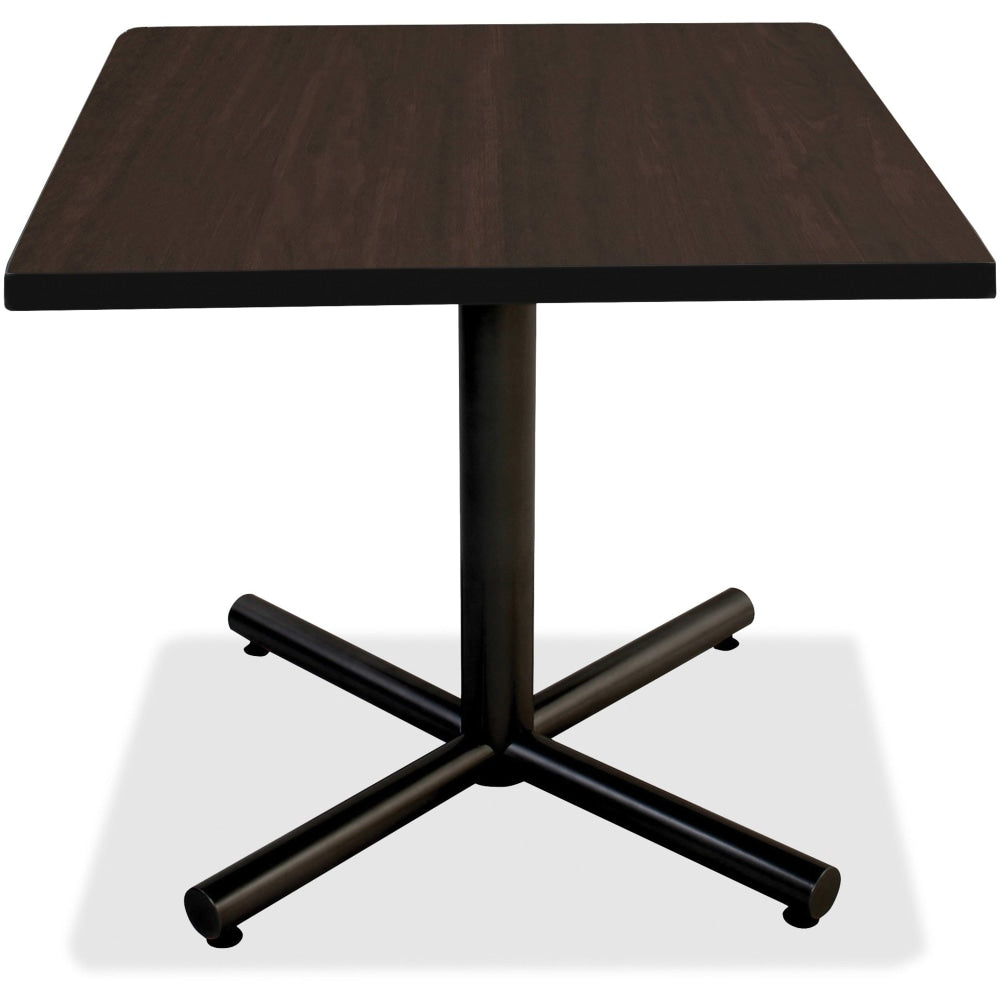 Lorell Hospitality Square Table Top, 36inW, Espresso