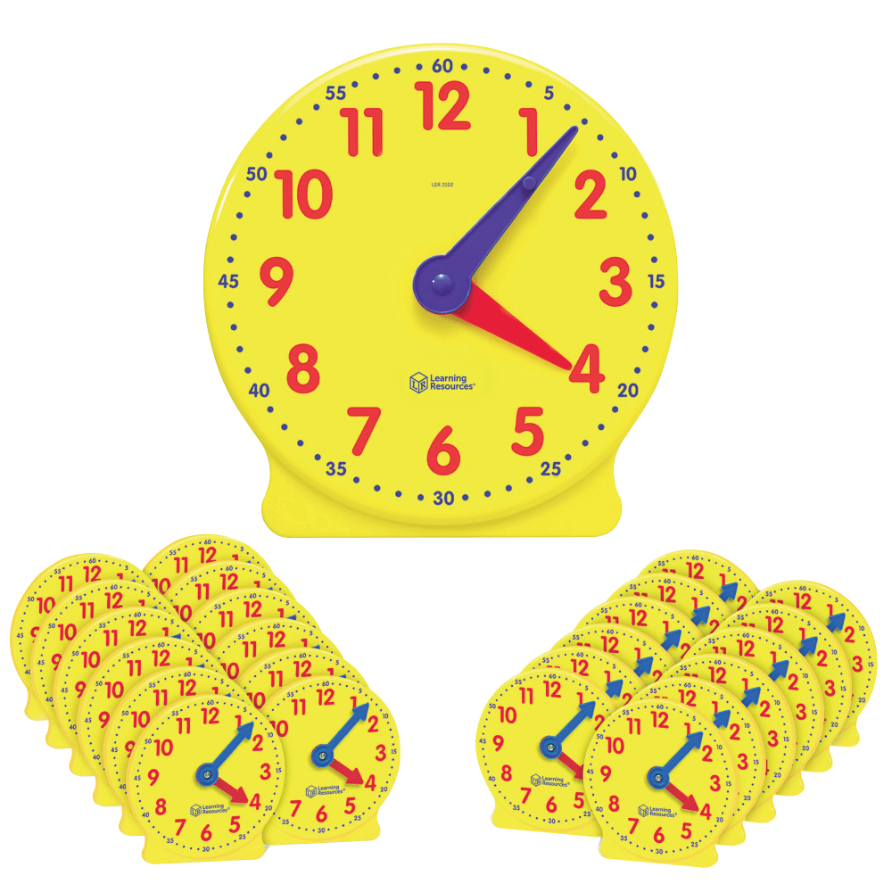 Learning Resources Classroom Clock Kit