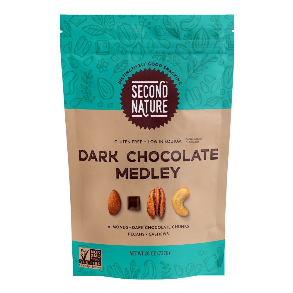 Second Nature Dark Chocolate Medley, 26 oz