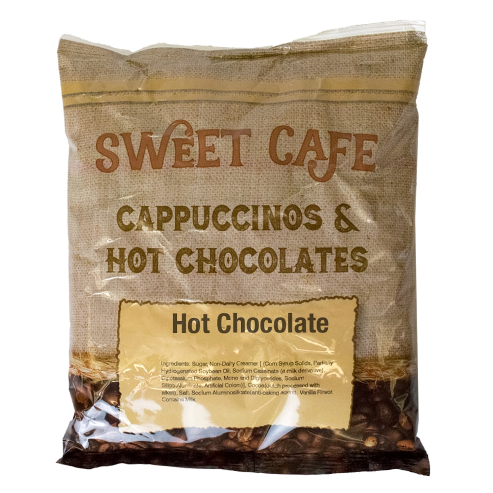 Sweet Cafe Hot Chocolate, 32 Oz Per Bag, Case Of 12 Bags