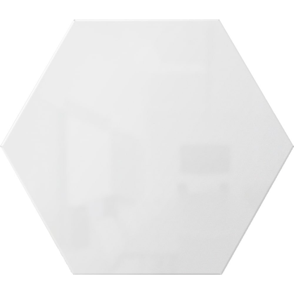 Ghent LINK Hex Premium Magnetic Marker Board, 18inH x 21inW, White