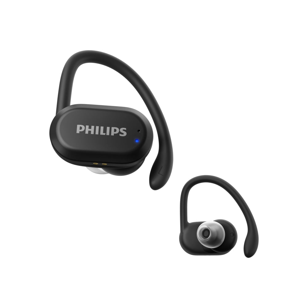 Philips TAA7306BK - True wireless earphones with mic - in-ear - over-the-ear mount - Bluetooth - black