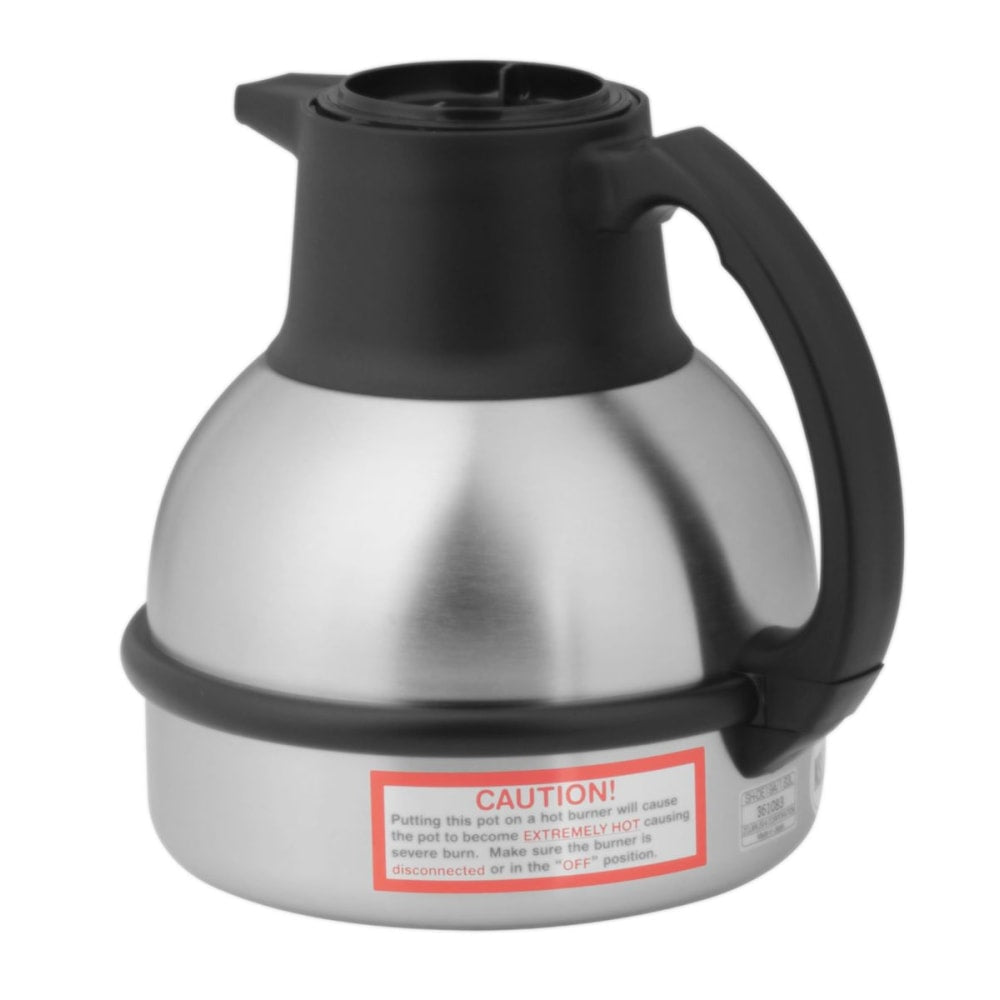BUNN Thermal Carafe, 64 Oz, Black