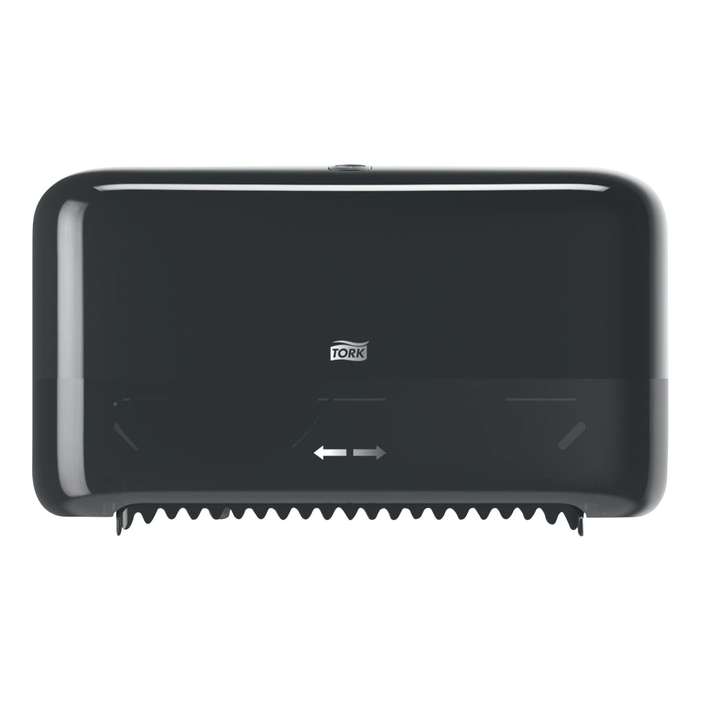 Tork Elevation Coreless High-Capacity Bath Tissue Dispenser, Black
