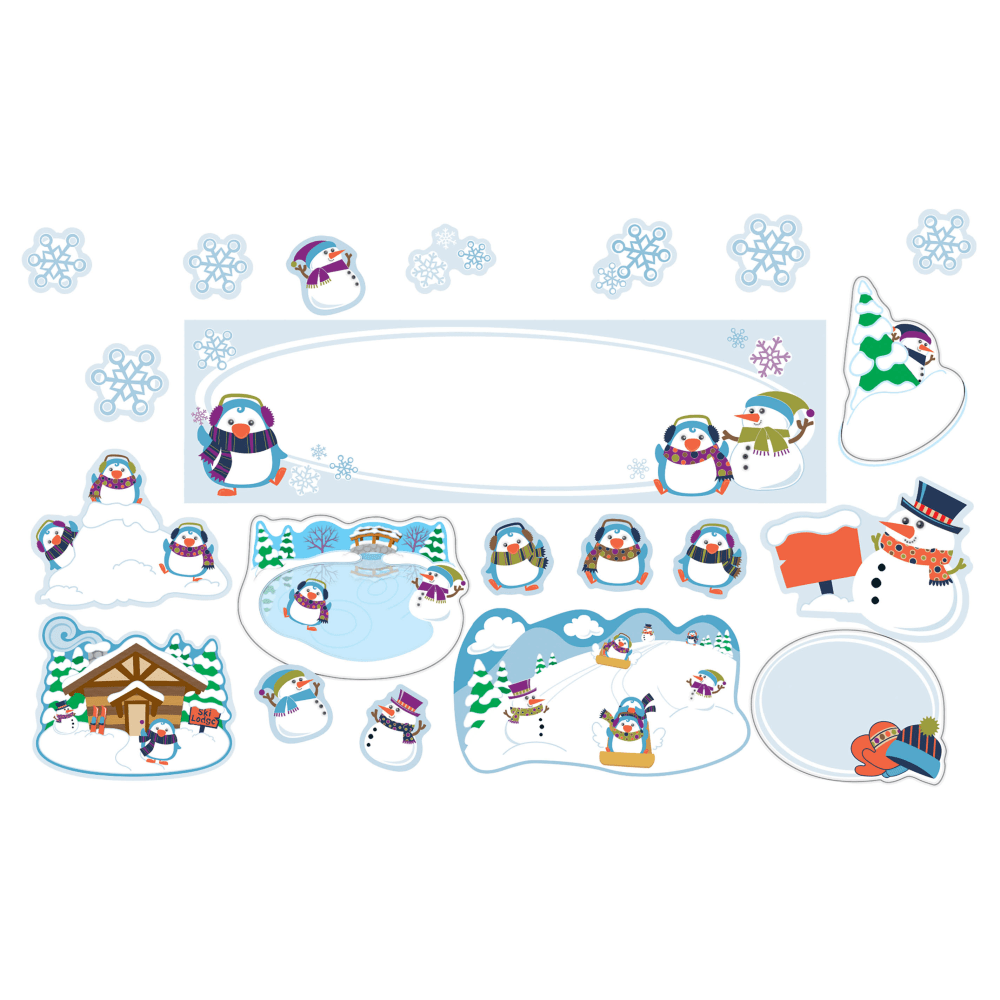 Carson-Dellosa Winter Mini Bulletin Board Set, Multicolor, Grades, Grades K-5