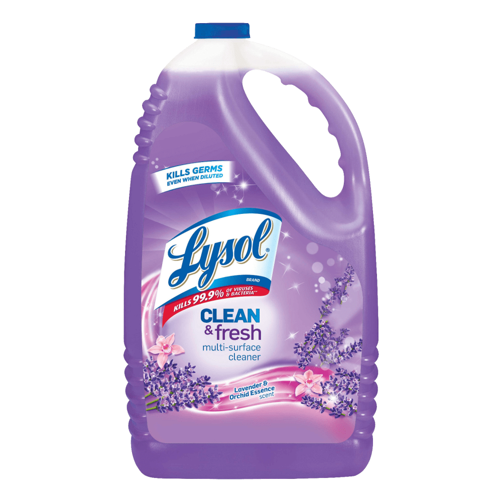 Lysol Clean & Fresh Multi-Surface Cleaner, Clean & Fresh Lavender Orchid Scent, 144 Oz Bottle