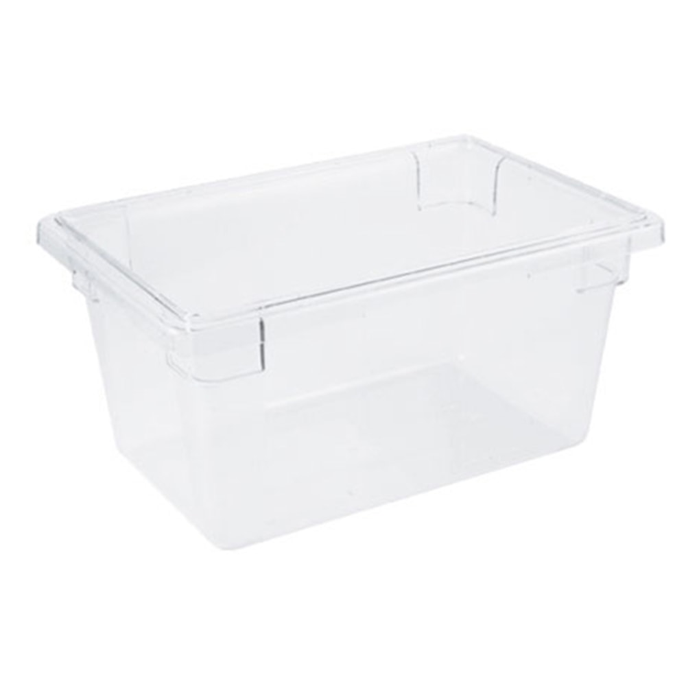 Cambro Camwear Food Box, 19 Qt, 9inH x 18inW x 12inD, Clear