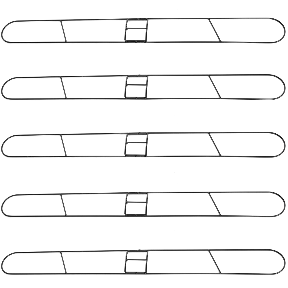 Alpine Dust Mop Frames, 48in, Black, Pack Of 5 Frames