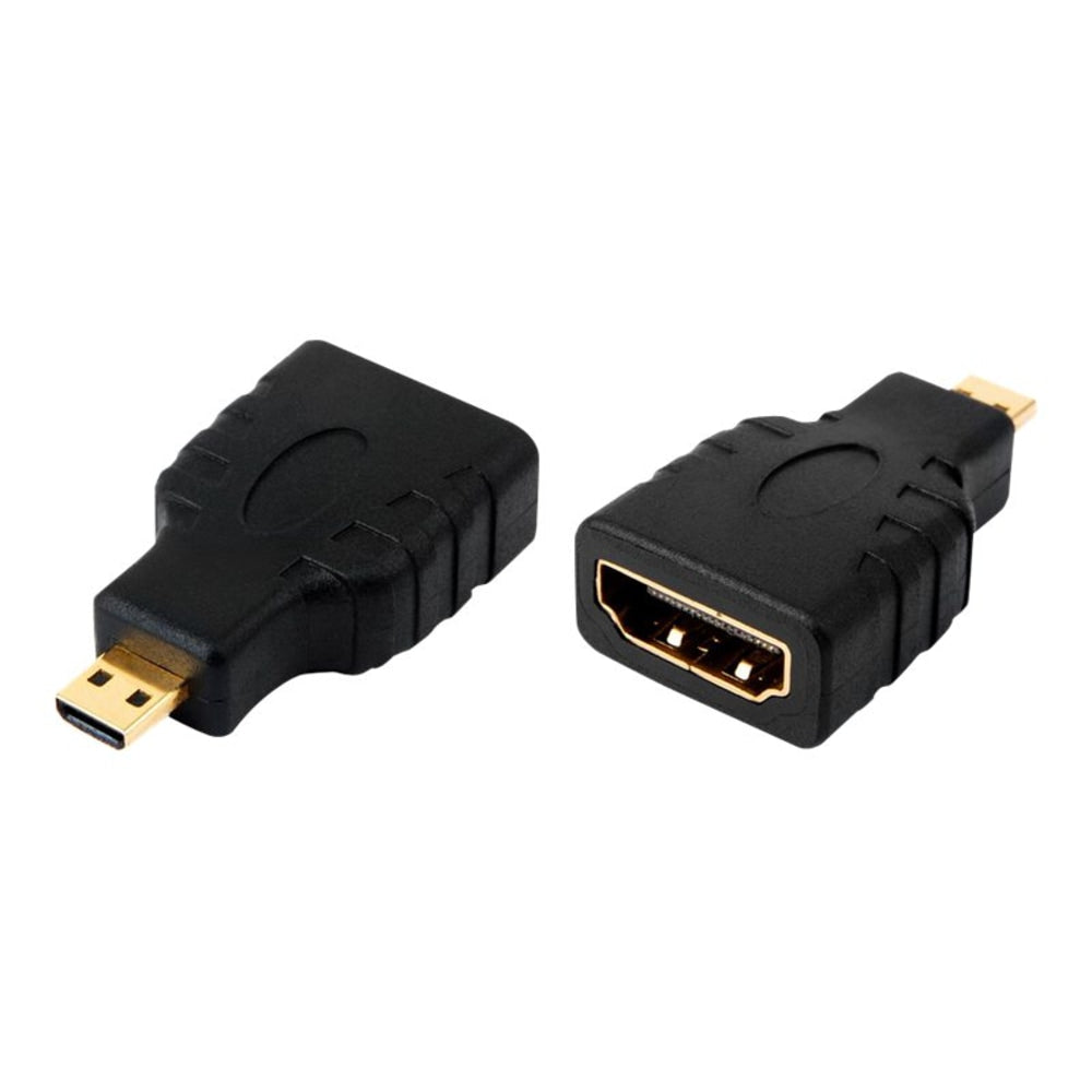4XEM - HDMI adapter - HDMI female to 19 pin micro HDMI Type D male