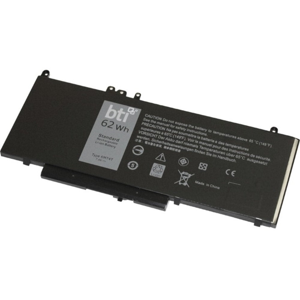 BTI Battery - Compatible OEM 451-BBUN 451-BBUP 451-BBUQ 535NC 6MT4T 7V69Y HK6DV JCDHY K3JK9 NR1DY TXF9M 451-BBTW 0C1P4 451-BBTX FN7FY 0HK6DV Compatible Models LATITUDE E5470 LATITUDE E5570