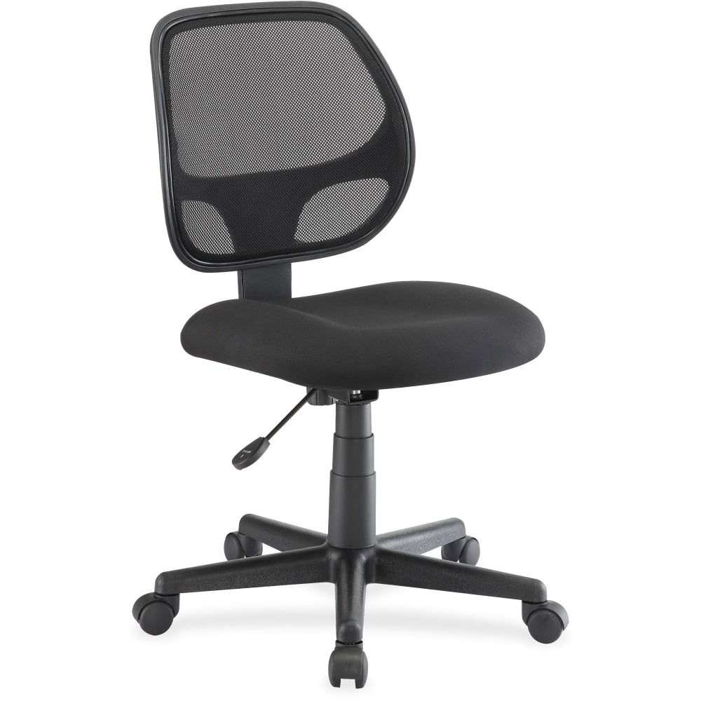 Lorell Multi-Task Mesh/Fabric Chair, Black