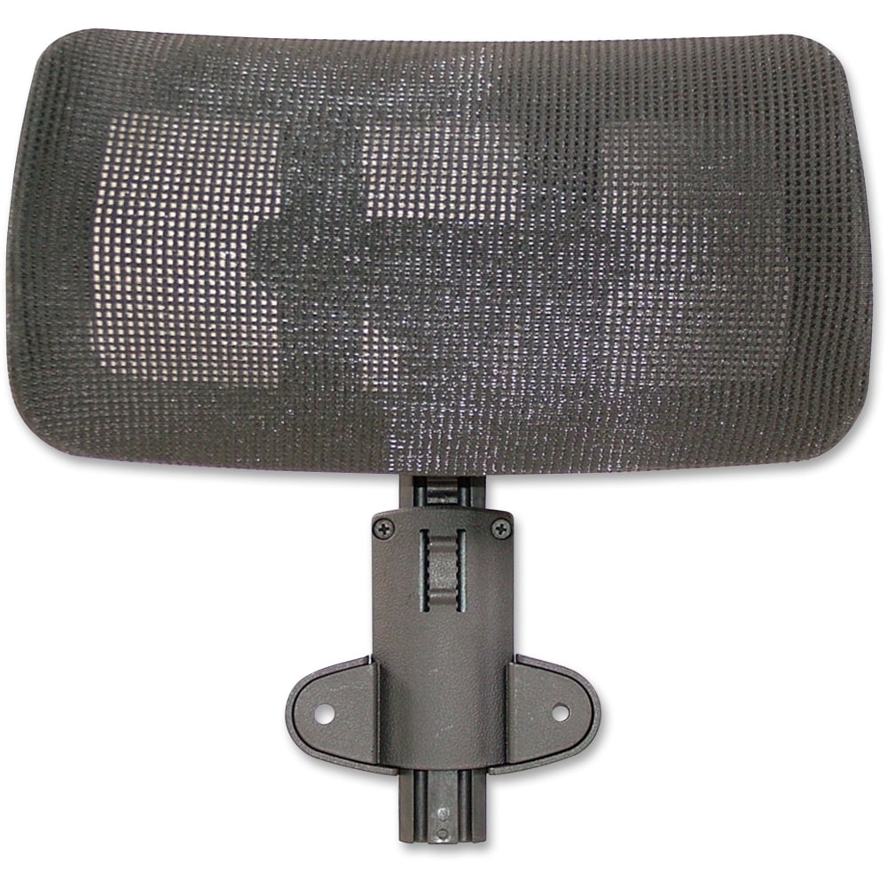 Lorell Multifunction Mesh High-Back Headrest, Black