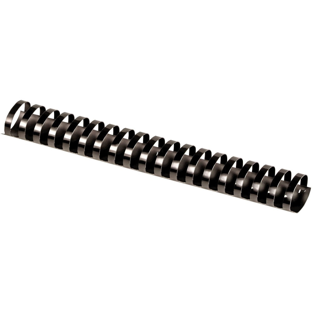 Fellowes 19-Ring Plastic Comb Binding, 1.5in x 11in x 1.5in, Black, Pack Of 10