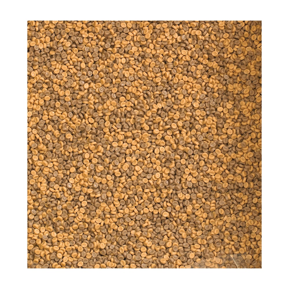 Childrens Factory Kidfetti Polypropylene Plastic Pellets, 10 Lb, Tan