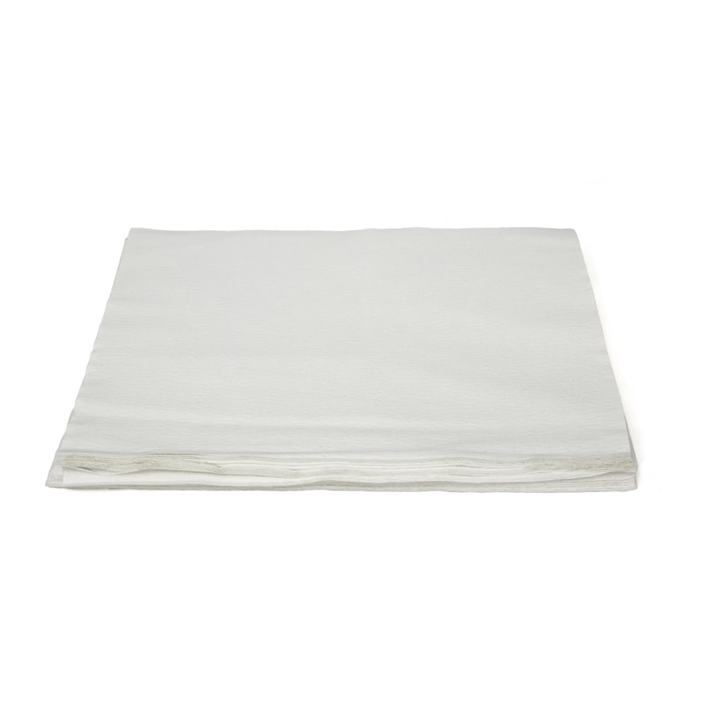 Hospeco TaskBrand Topline Linen Replacement Napkins, 14in x 14in, White, Pack Of 1,000 Napkins
