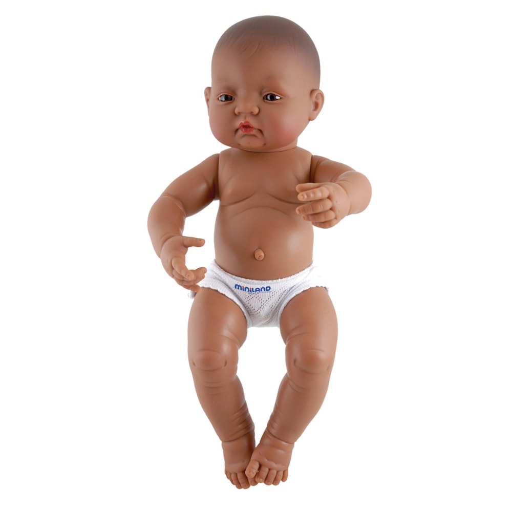 Miniland Educational Anatomically Correct Newborn Doll, 15-3/4in, MLE31007