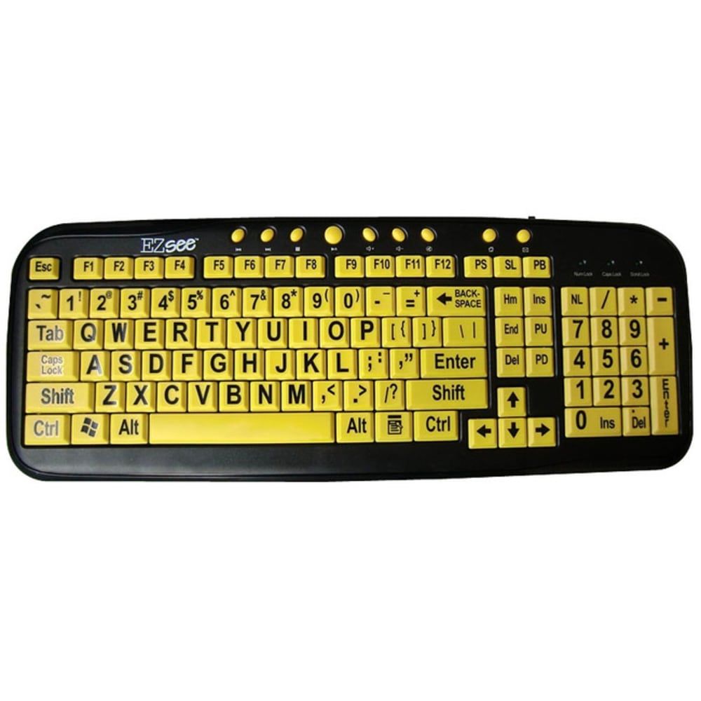 Ergoguys Ezsee CD-1038 Low-vision Keyboard