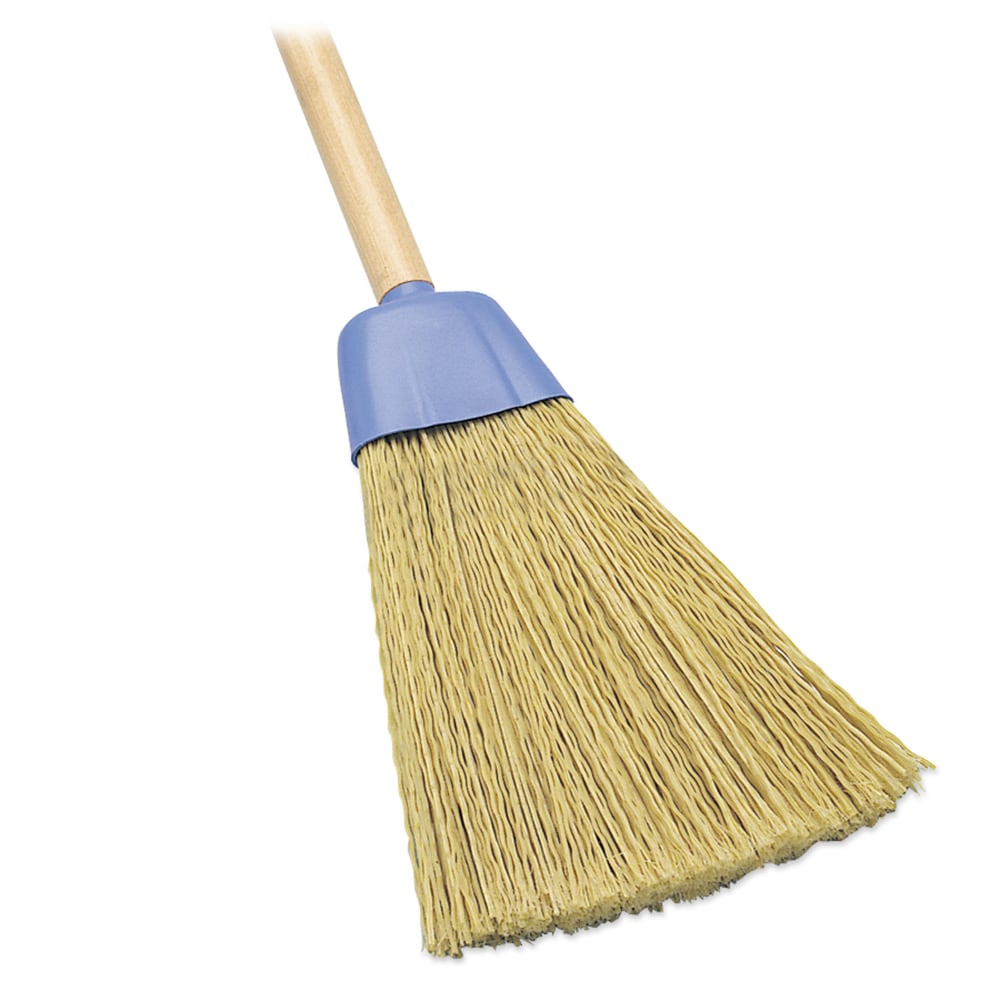 SKILCRAFT Lobby Broom, 30inH x 3/4inD, Natural (AbilityOne 7920-01-572-7349)