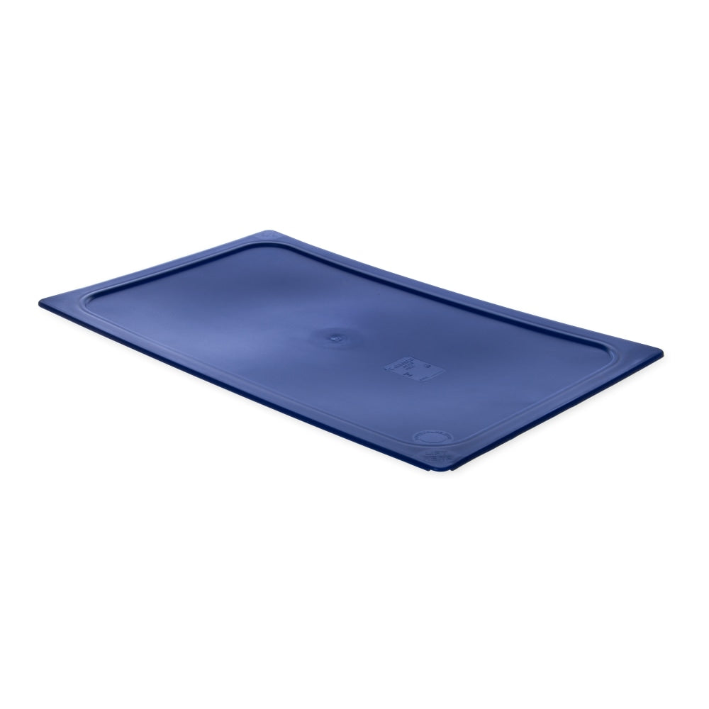 Carlisle Smart Lids, Full Size, 1/2inH x 20 3/4inW x 12 3/4inD, Dark Blue, Pack Of 6