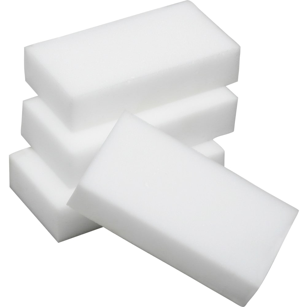 SKILCRAFT All-purpose Cleaning Pad - 4/Pack - 2.30in Width - Stain Remover, Dirt Remover, Grime Resistant - White