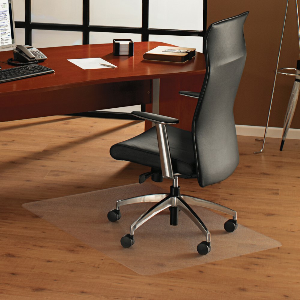 Floortex ClearTex Ultimat Chair Mat For Hard Floors, Rectangular, 47inW x 35inD, Clear