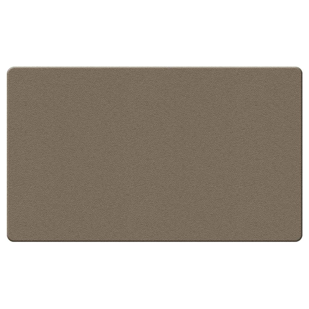 Ghent Fabric Bulletin Board With Wrapped Edges, 18in x 24in, Taupe