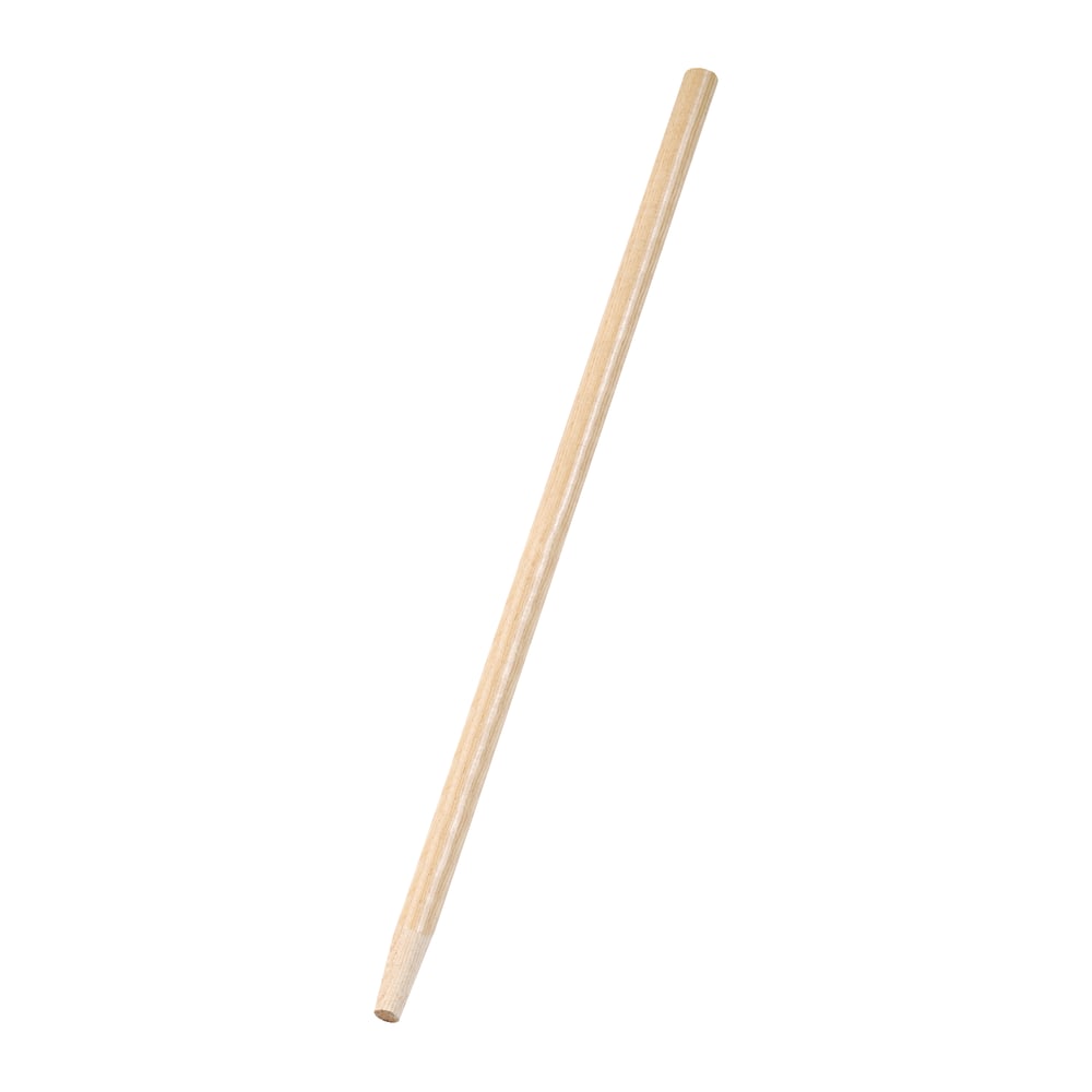 Pro Line Heavy-Duty Tapered-End Broom Handle, 1 1/8in Diameter, 60in Length