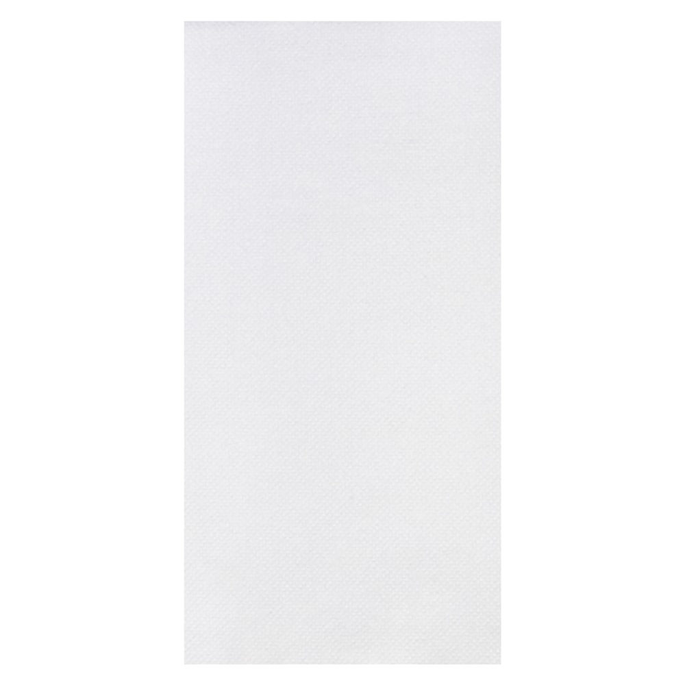 FashnPoint 1-Ply Guest Towels, 7-7/8in x 3-7/8in, White, Case Of 600 Towels