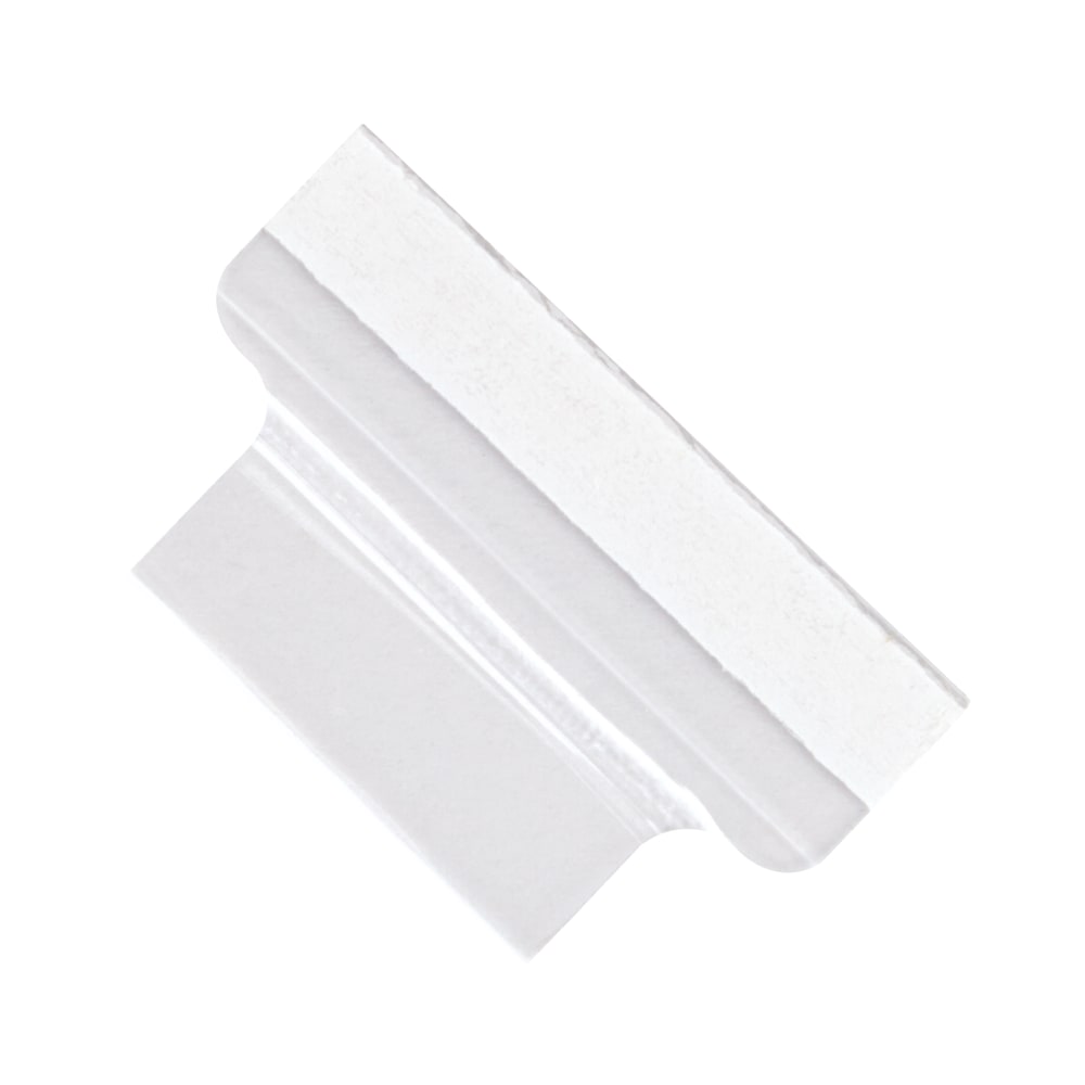 Office Depot Brand Self-Adhesive Tabs With Printable Inserts, 1in, Clear, Pack Of 25