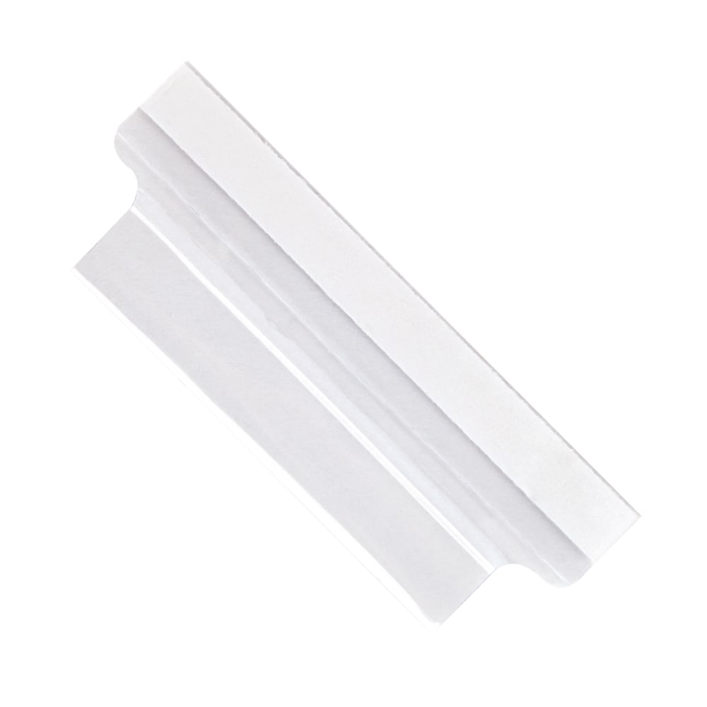 Office Depot Brand Self-Adhesive Tabs With Printable Inserts, 2in, Clear, Pack Of 25
