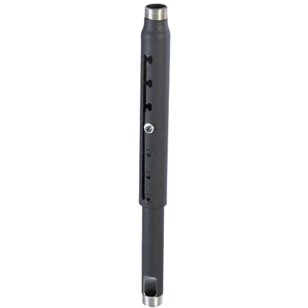 Chief 6-8ft Adjustable Extension Column - Black - Aluminum - 500 lb