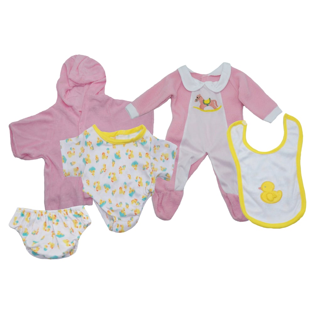 Get Ready Kids Doll Clothes Set, Assorted Colors, MTB1300