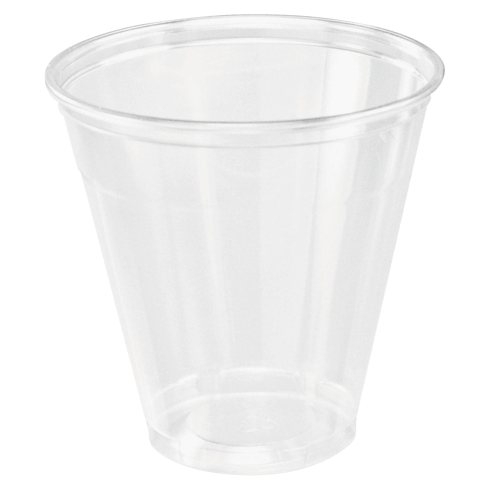 Dart Ultra Clear PET Cups, 5 Oz, Clear, 100 Cups Per Bag, Carton Of 25 Bags