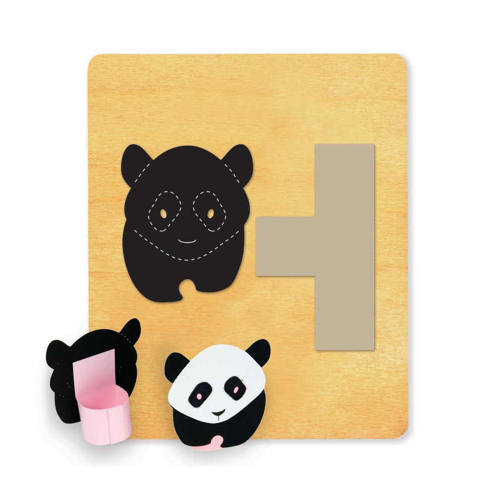 Ellison SureCut Die, Panda Finger Puppet