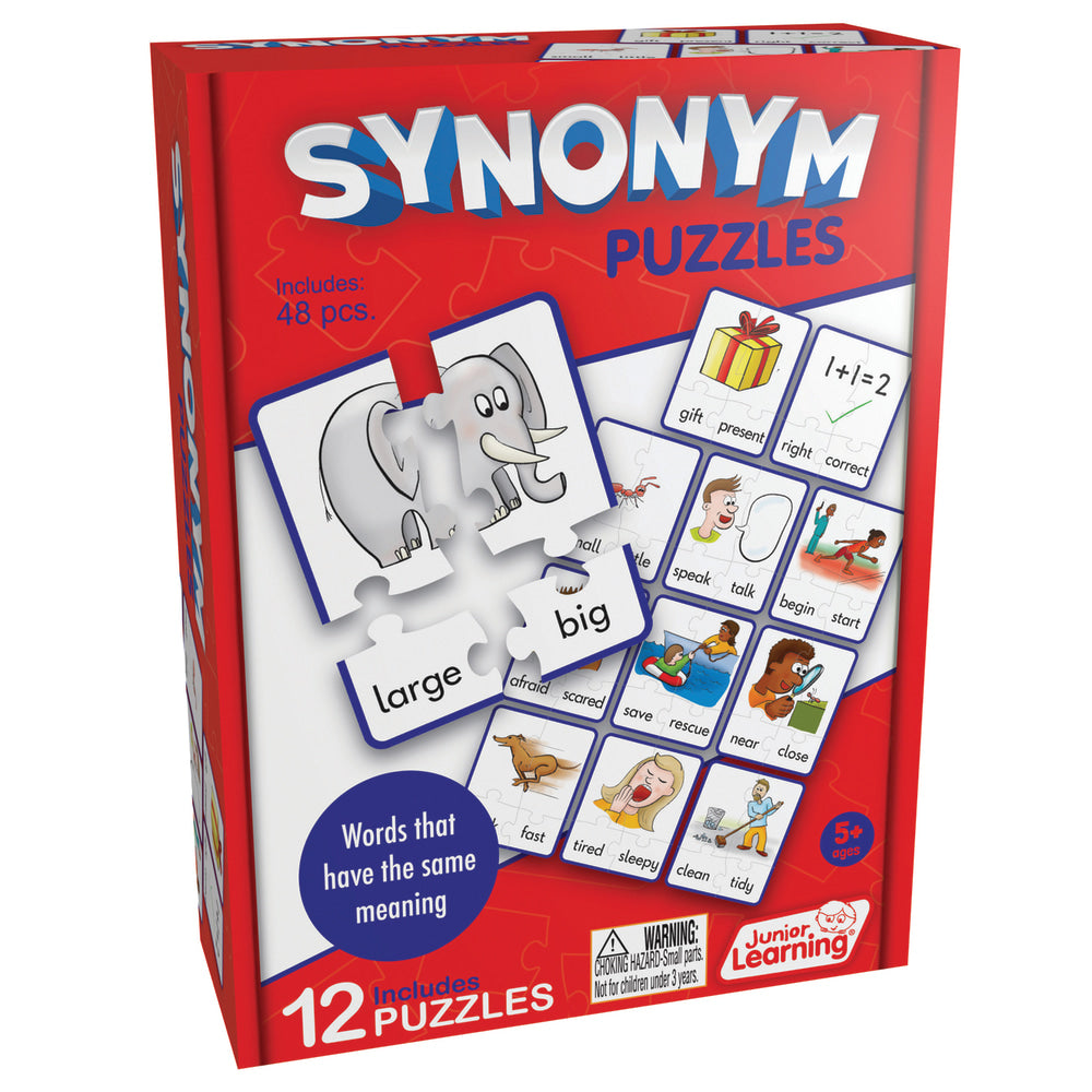 Junior Learning Synonym Puzzles