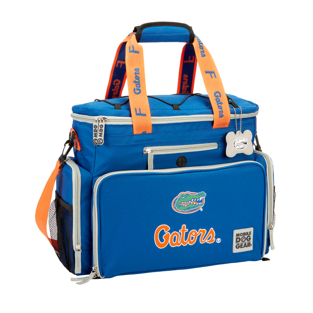Overland Mobile Dog Gear NCAA Week Away Bag, 12inH x 8inW x 16-1/2inD, Florida Gators